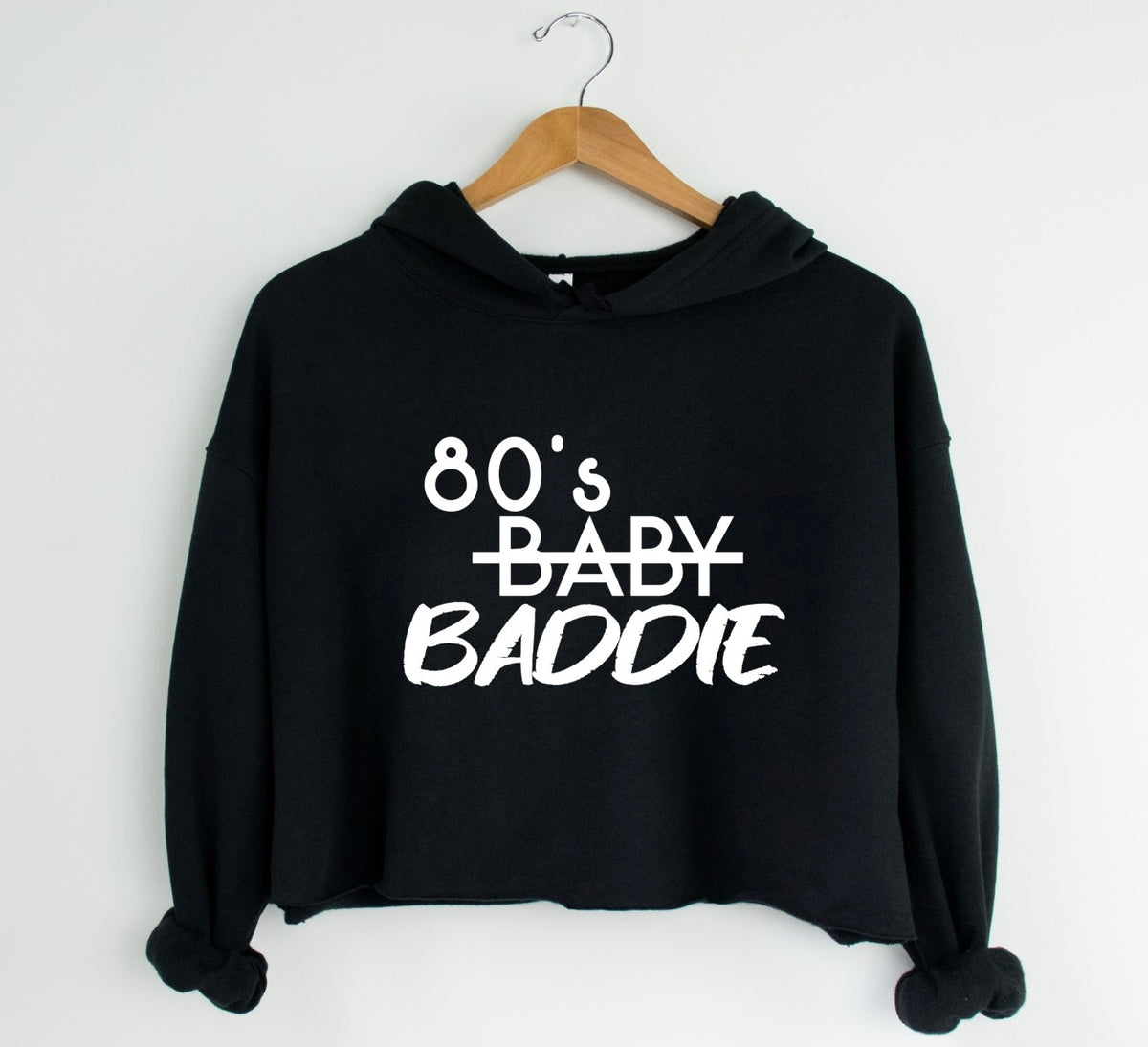 Issa 80’s Baddie cropped hoodie – Fab Fly Fancy